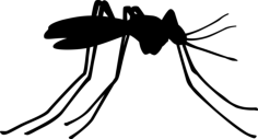 Mosquito Insect Side View Icon Svg Vector, Free Vectors File
